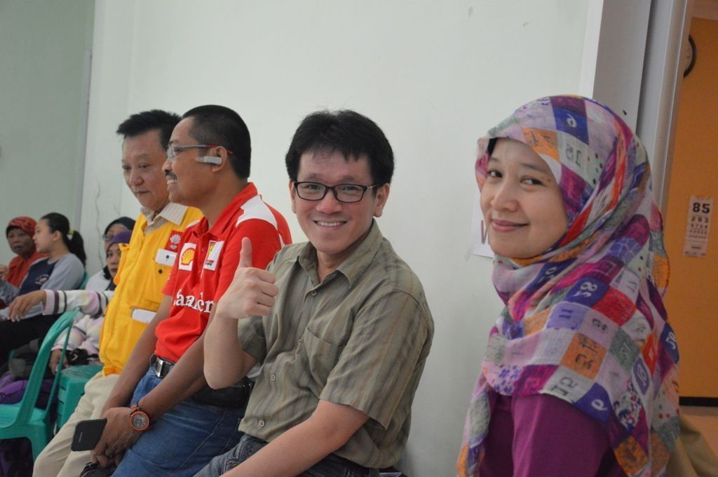 Dr. Wulan, Dr. Teguh, Dr. Irsan, Soewandi core team members of A New Vision