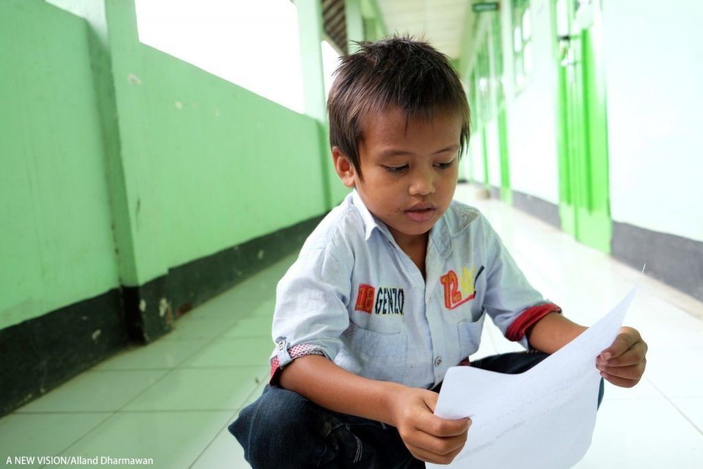 Aulia Harahap after his operation