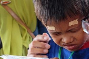 Aulia Harahap before his operation