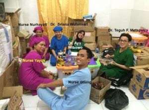 Dr. Teguh Filbert Metaputra & Gilang, Dr. Sriana Wulansari, Yayuk & Nurhayati, Dr. Ayu Wibowo