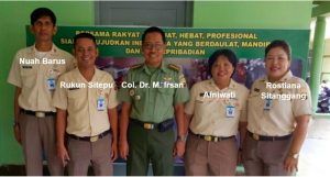 Col. Dr. M. Irsan, Rukun Sitepu, Nuah Barus, Afniwati, Rostiana Sitanggang