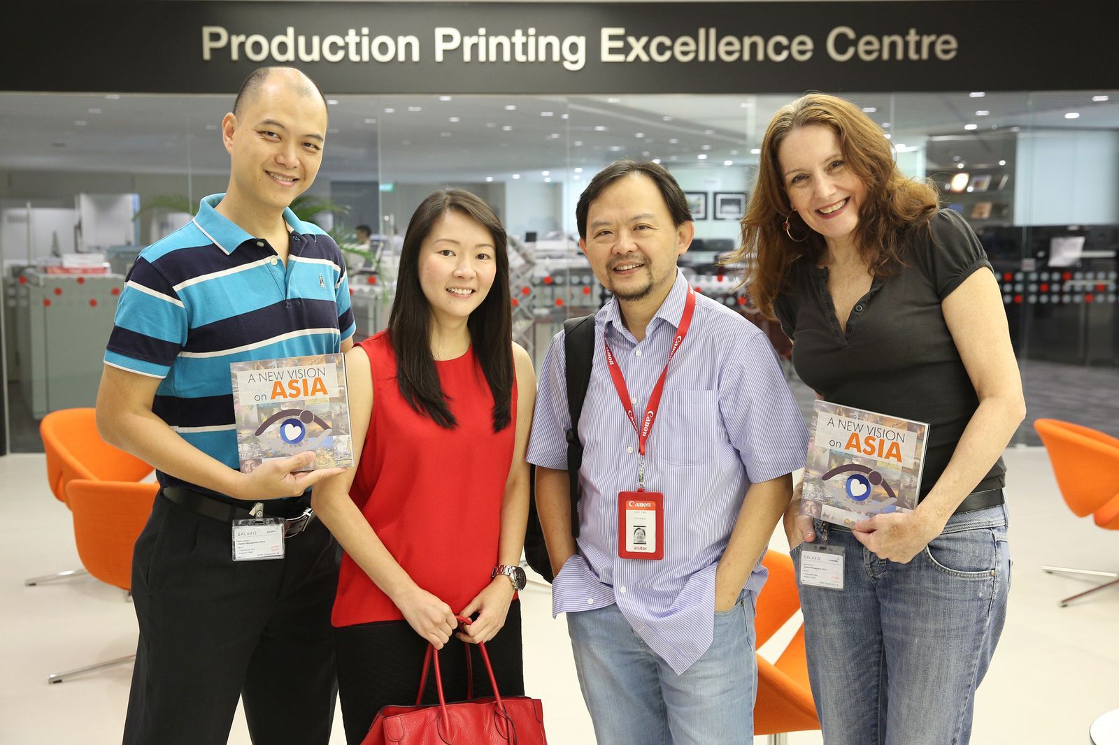 Irving Neil Kwok, Joey Ng, Eric Tan and Carolyn Strover